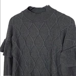 Banana Republic Factory Ruffle Sleeve Sweater